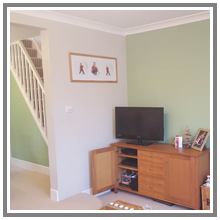 Dormer window painting - St Albans